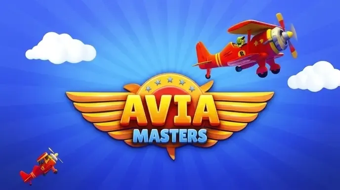 Avia Masters Slot mit roten Flugzeugen auf Slotoro Casino