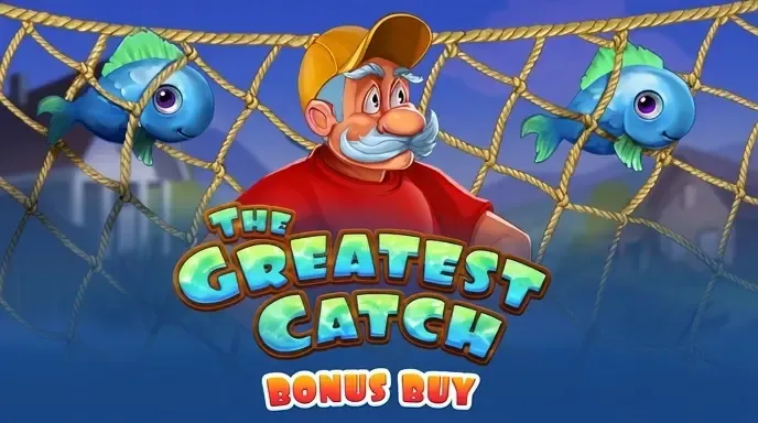 The Greatest Catch Slot auf Slotoro Casino mit Fischer und Fischen